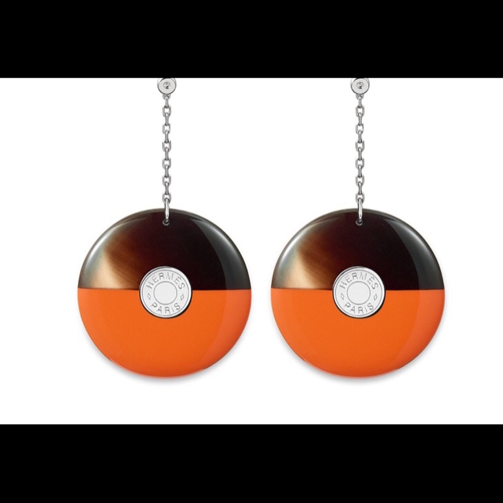 Hermès Horn Earrings